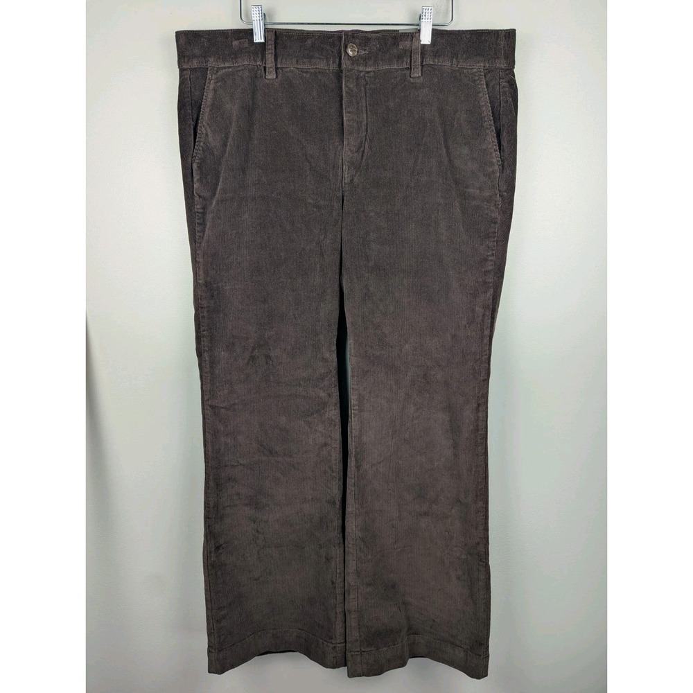 Torrid Women's Comfort Flex Trouser Boot Corduroy 18R High Rise Jean in Brown